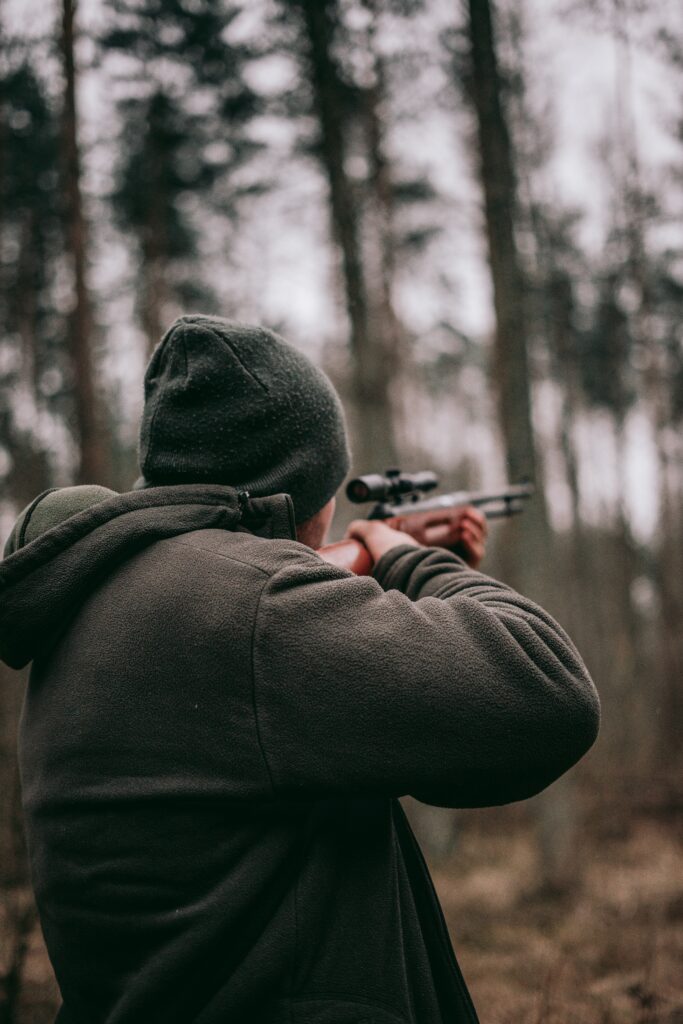 man hunting Texas game
