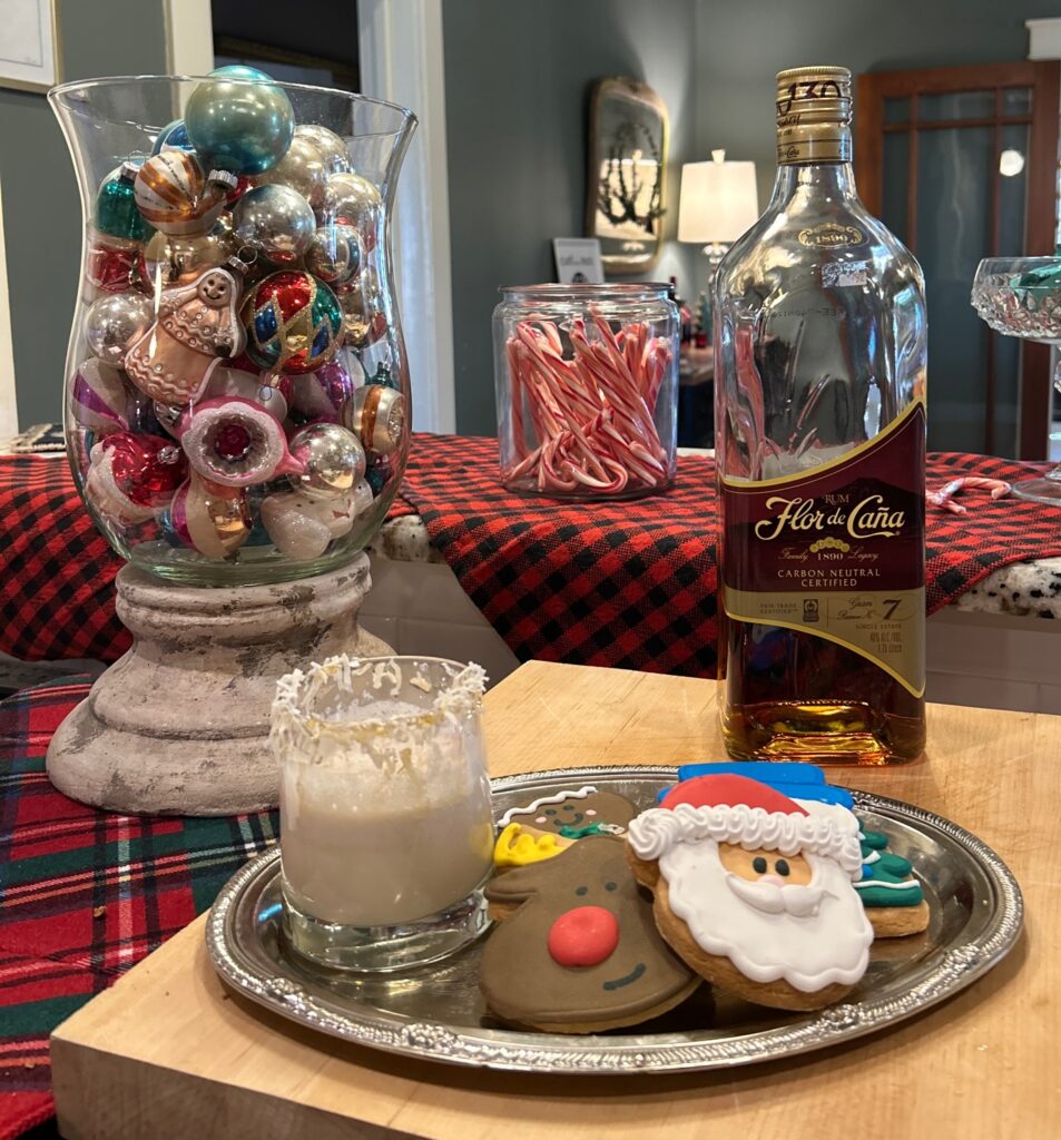 Santa's Rum Spiked Milk Holiday Cocktail Recipes 